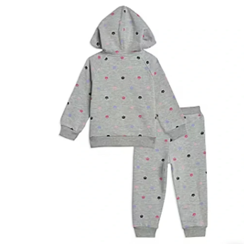 Juicy by Juicy Couture Baby Girls 2 Piece Pant Set 2T